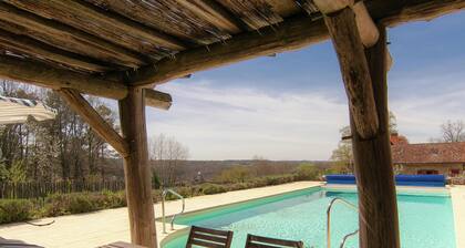 Grande maison de campagne avec piscine privée