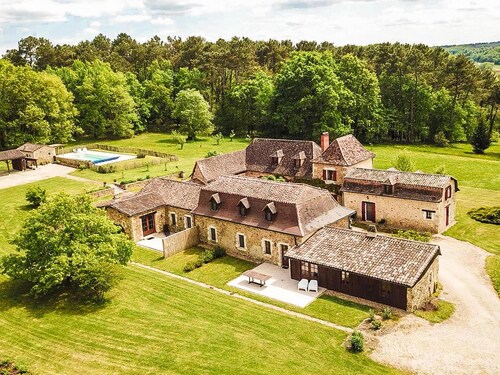 Grande maison de campagne avec piscine privée
