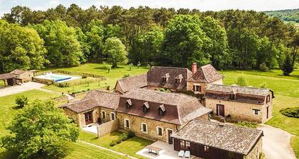 Grande maison de campagne avec piscine privée