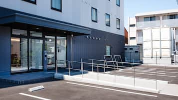 施設の正面