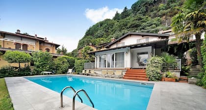 Maison de campagne de luxe "Domaso" avec piscine et vue sur le lac, animaux domestiques admis