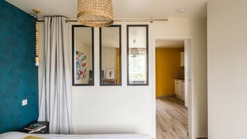 1 Schlafzimmer, Bügeleisen/Bügelbrett, Reisekinderbett, kostenloses WLAN