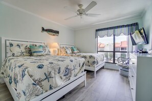 2 bedrooms, iron/ironing board, WiFi, bed sheets - Beachside Oasis at Runaway Bay 229 by SeaBreeze Vacation (Bradenton Beach)