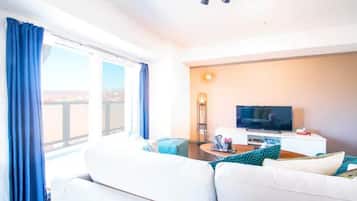Apartamento, no fumadores | Zona de estar | Una televisión de pantalla plana