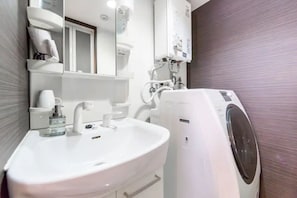 Apartment, Non Smoking | Bathroom sink - Green (Sapporo)