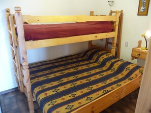 1 bedroom, iron/ironing board