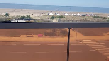 Vlak bij het strand