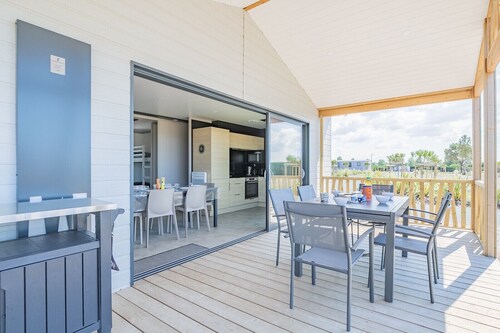 Chalet pour 6, résidence de vacances avec piscine