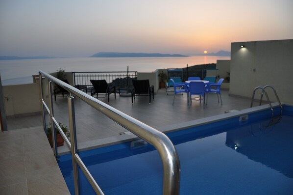 Pool - Luxury Villa With Stunning Views, Private Pool, Private Tennis Court, Mini Golf (Podgora)
