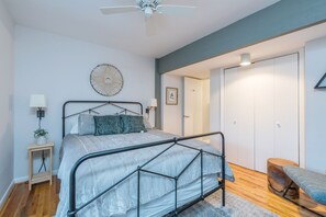 3 chambres, fer et planche Ă repasser, Wi-Fi gratuit, draps fournis