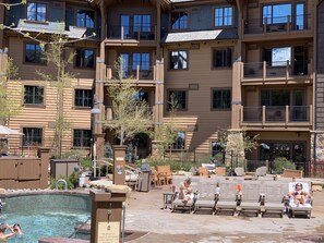 Indoor pool, outdoor pool