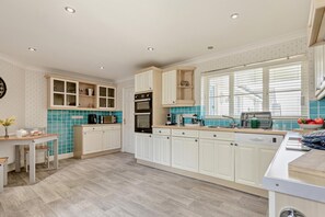 Microwave, oven, dishwasher, highchair