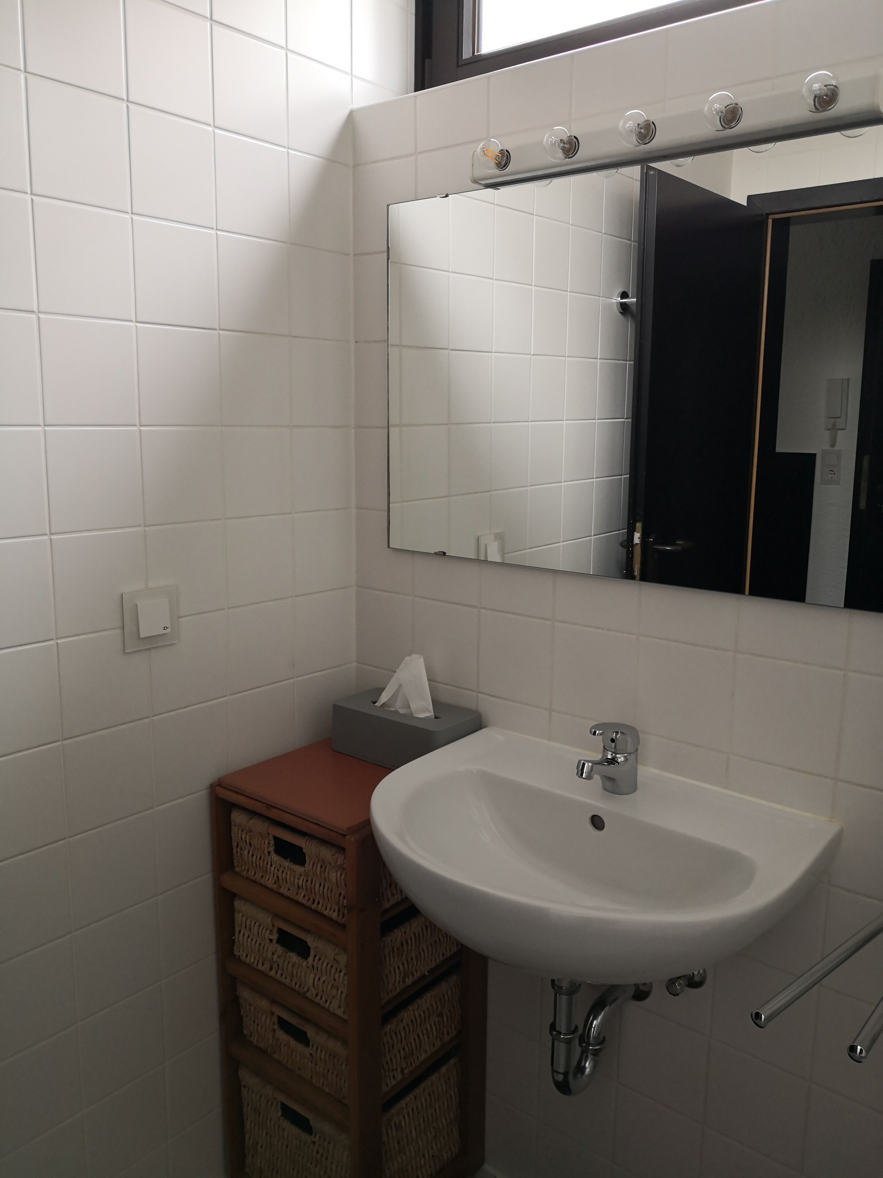 Haartrockner, Toilettenpapier