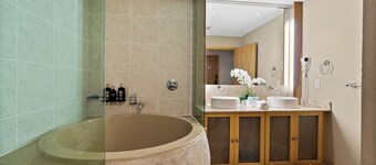 Relax and Revitalize: Retreat to European Village with Balcony, Close to Beaches