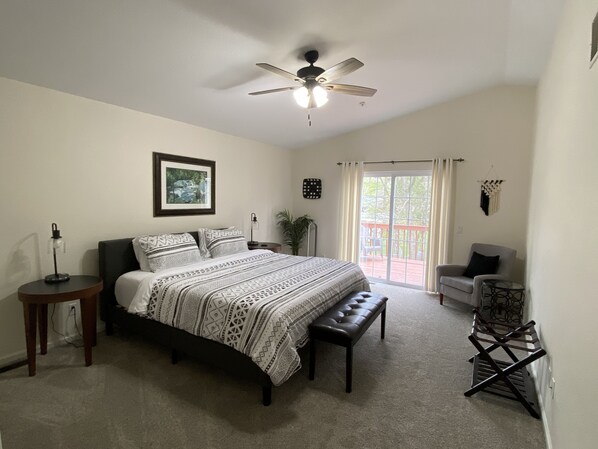 5 bedrooms, iron/ironing board, travel cot, WiFi