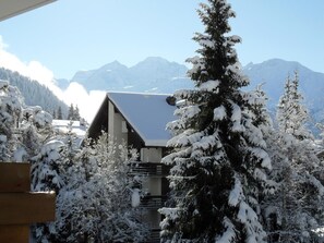 Exterior - 1 Bedroom apartment  *** - 2nd – quiet area - close to the centre, shops and bus stop – sunny balcon (Verbier)