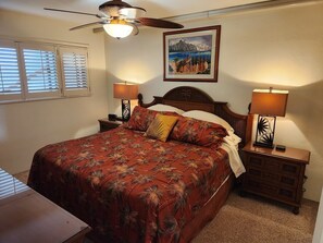 1 bedroom, iron/ironing board, free WiFi, bed sheets - Ocean Front Condo with AC, enjoy the ocean from your own private lanai. (Koloa)