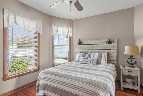 4 bedrooms, iron/ironing board, travel crib, WiFi