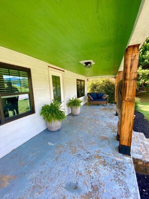 Terrace/patio - Come Enjoy Spring @ Lake Chatuge - Waterfront Farmhouse in Hiawassee, GA (Hiawassee)