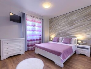 3 chambres, accès Internet