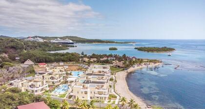 Room for 4 people with private beach access in Villas Las Palmas