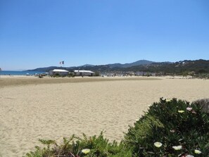 On the beach