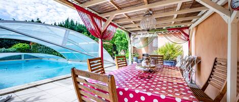 Udendørs spisemuligheder