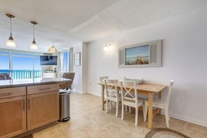 Dining - XPLORIE ACTIVITIES & LINENS INCLUDED*! Great views from this 2BR oceanfront condo with an outoor pool! (Ocean City)