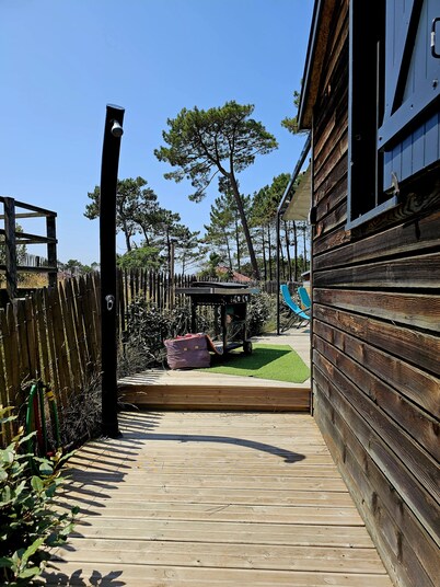 Chalet en Pleine Nature 300 Mètres des Plages