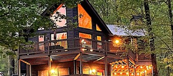 "Recharge Station". Voted by guests: "Favorite Cabin in Blue Ridge Area"