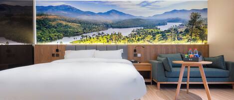 Bureau, espace de travail pour ordinateur portable, Wi-Fi gratuit