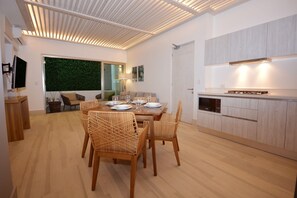 Familienapartment | Esszimmer