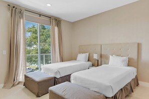 3 bedrooms, travel cot, WiFi, bed sheets