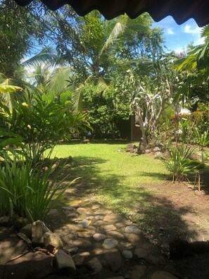Property grounds - Tranquil apartment near beach front  (Playa Zancudo)