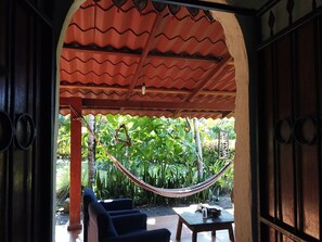 Property grounds - Tranquil apartment near beach front  (Playa Zancudo)