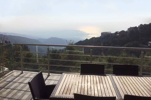 Deluxe 4 Bedroom 5 Bathroom Home With Panoramic Beirut and Ocean Views