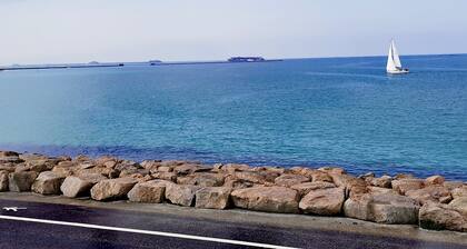 Maison face Ă la mer et Ă quelques pas de la plage