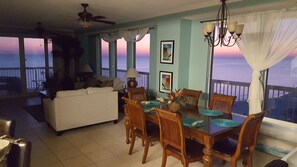 Dining - End Unit! Wrap-around balcony! Free Beach Service. July 18th-Aug 1 On Sale  (Panama City Beach)