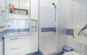 Shower, hair dryer