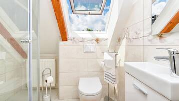 Bathtub, hair dryer