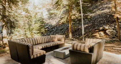 New! Modern mountain retreat. Bar, garage, luxurious backyard patio. Pristine!