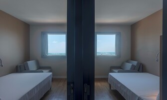 Chambre, 2 lits doubles, chambres communicantes | Wi-Fi gratuit, draps fournis