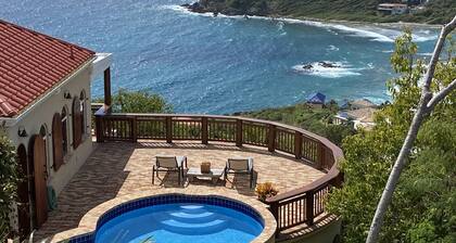 Villa DiCroce St John USVI has solar and Tesla wall batteries!!