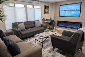 Smart TV, chimenea, Netflix y servicios de streaming 