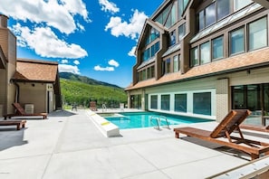 Indoor pool, outdoor pool