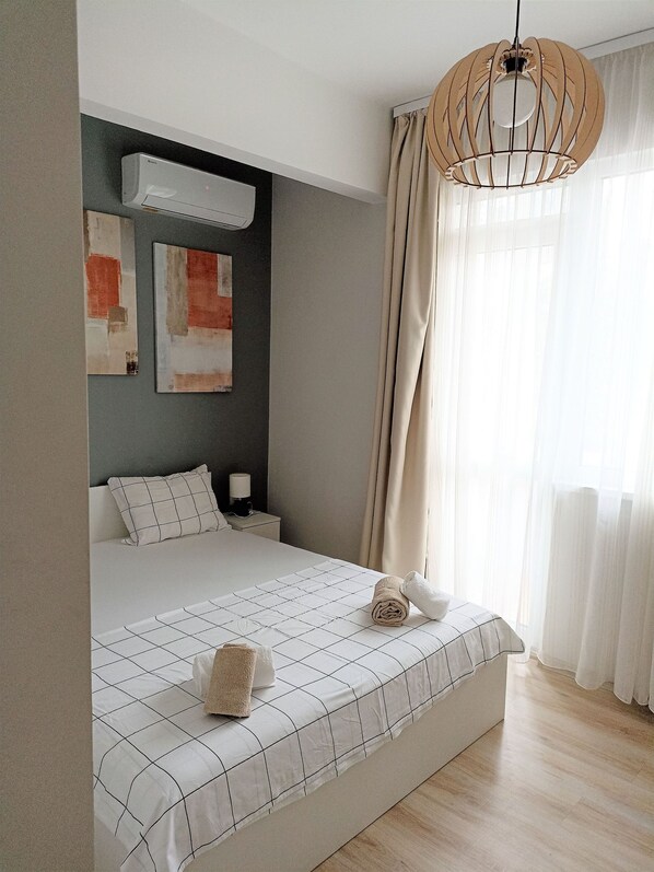 Apartment, 3 Bedrooms, Balcony, City View | 4 bedrooms, iron/ironing board, bed sheets - SEA Holisays -4 Rooms Apartment, Burgas, Bulgaria (Burgas)