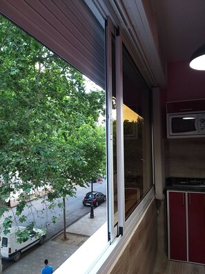Vue depuis l’hébergement