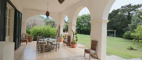 Opções para refeição ao ar livre