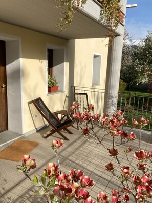 Apartment, 1 Bedroom, Balcony, Garden View | Terrace/patio - Appartamento Indipendente Nella Collina di Aosta - Cir Vda Aosta 0163 (Aosta)