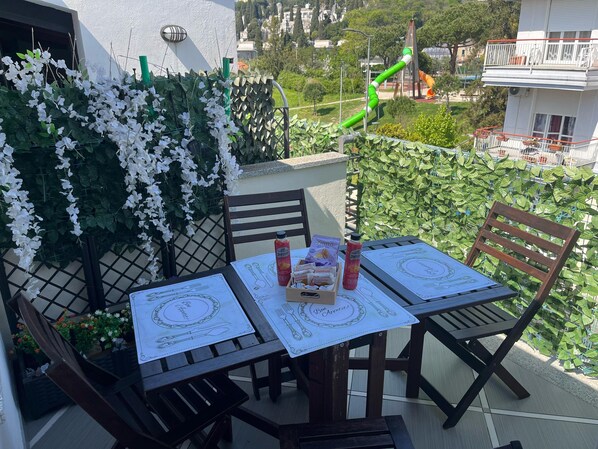 Apartment, 2 Bedrooms, Accessible, Terrace | Balcony - Comfortable Attic apt With Parking Space in Chiavari Italy (Chiavari)